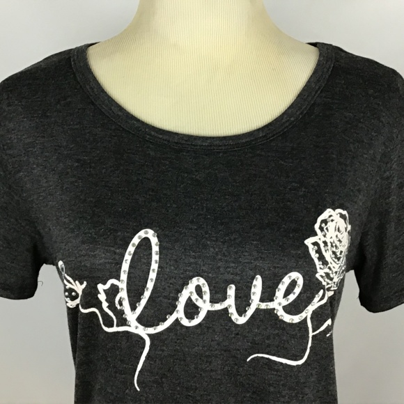 Moonchild Womens Tie Front Medium Shirt With Lace - Picture 2 of 8